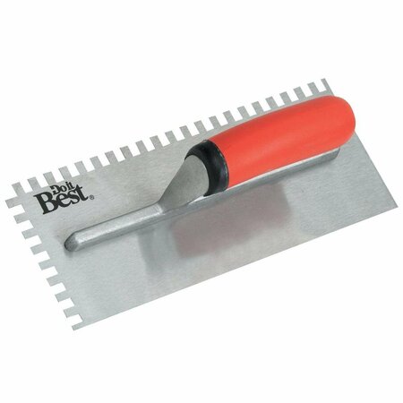 ALL-SOURCE 3/8 In. Square Notched Trowel 311782